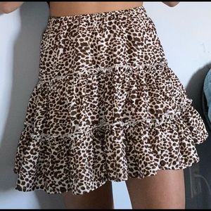 Cheetah Skirt